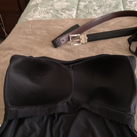 Lands End  Chlorine Resistant Blouson Tankini with built in bra size 14DD - Picture 7 of 9